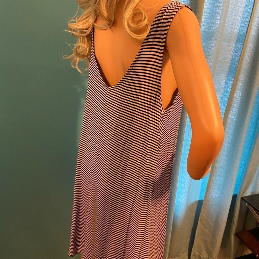 Rue 21 black & white dress large - Picture 5 of 7